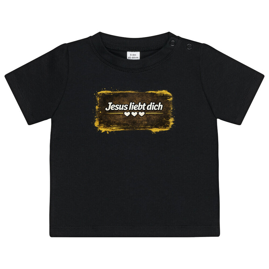 JESUS LIEBT DICH Baby Shirt – weich & geborgen REBORNWARE™